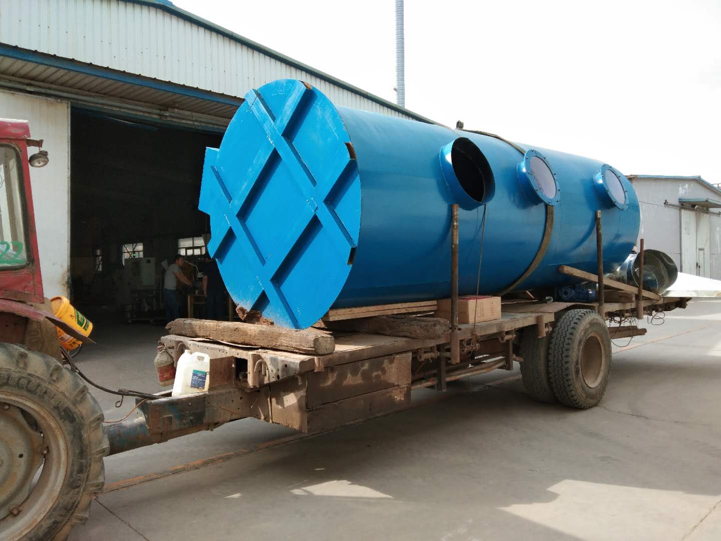 喷漆房配套设备制作完成－发货照片