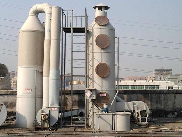 喷淋塔在工业废气处理中的工作原理